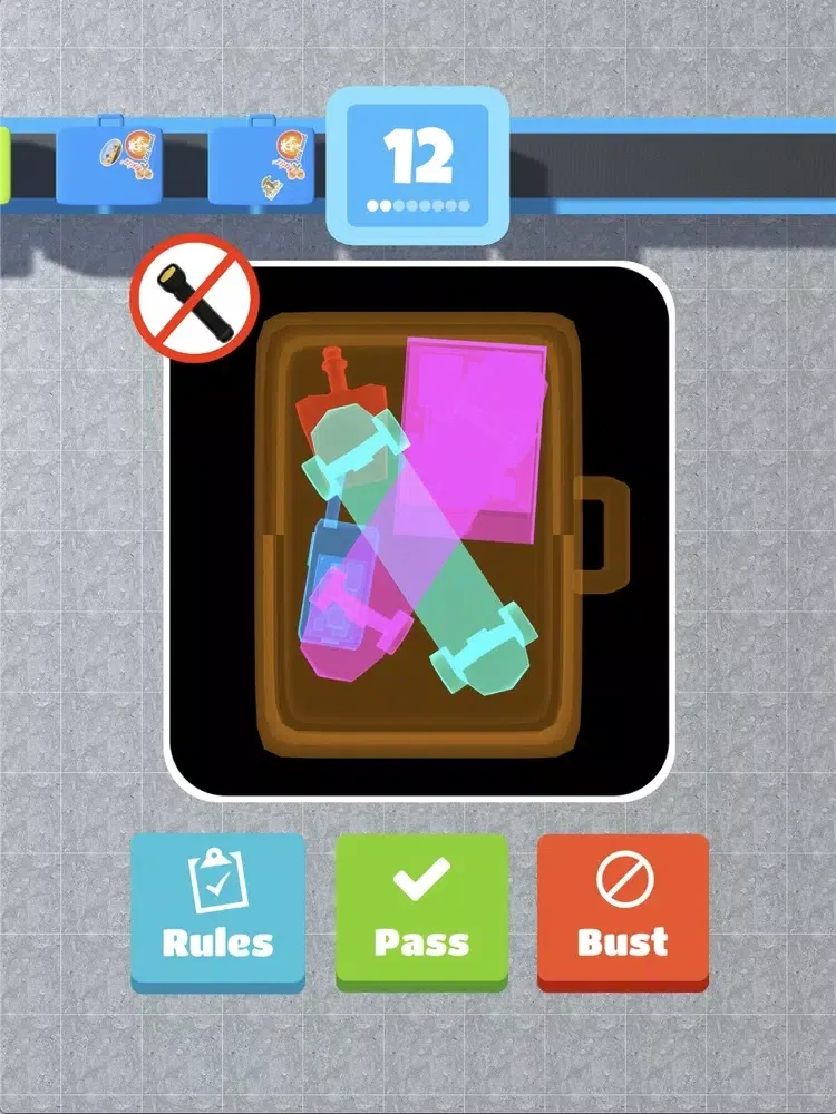 Tangkapan skrin Airport Security 3D iPad 