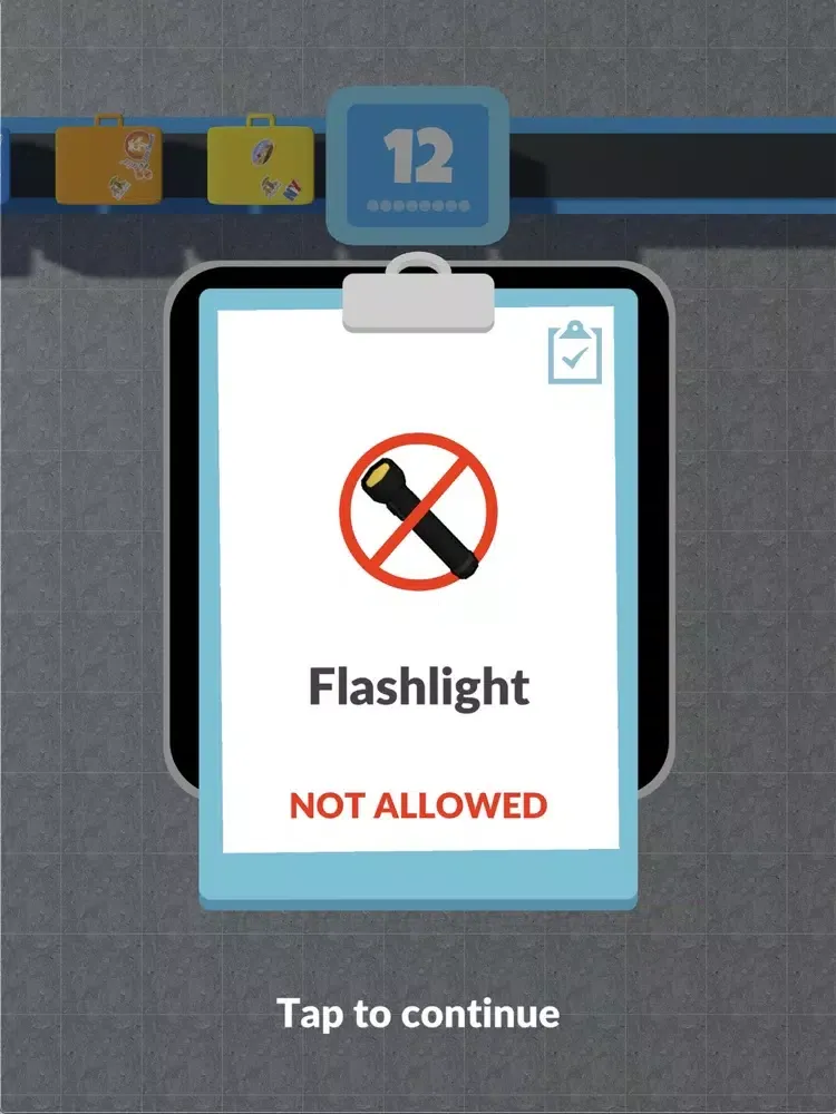 Tangkapan skrin Airport Security 3D iPad 