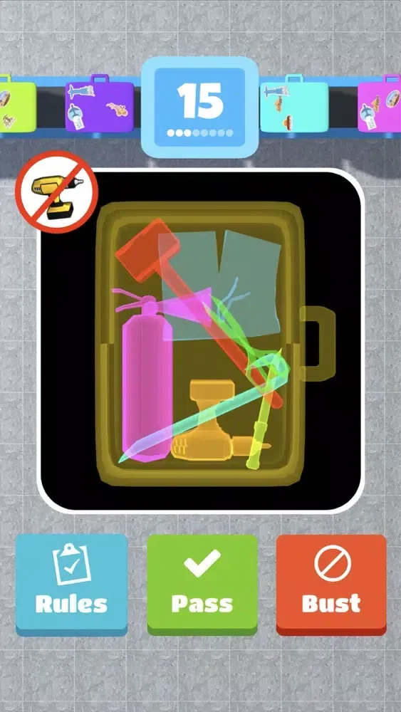Tangkapan skrin Airport Security 3D