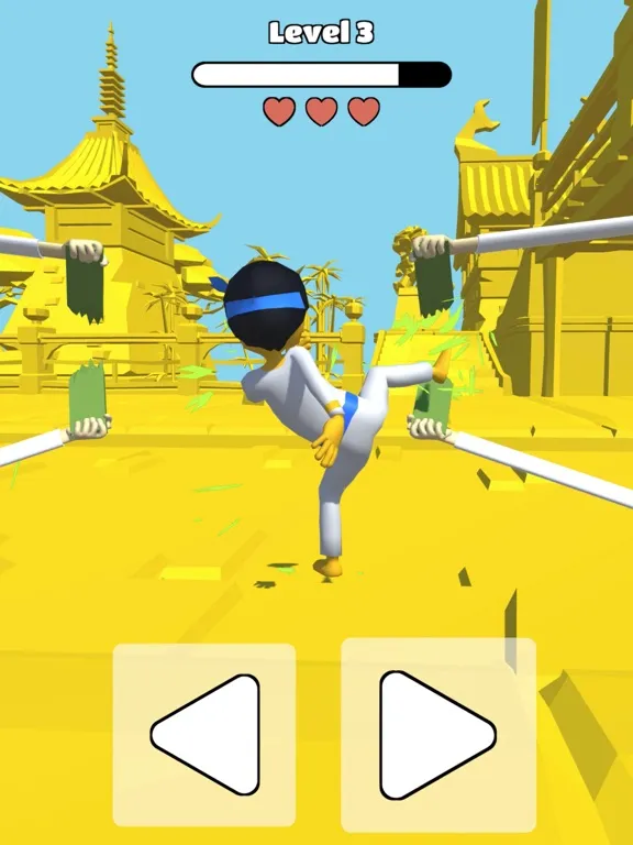 Karate Kid 3D iPad  스크린샷