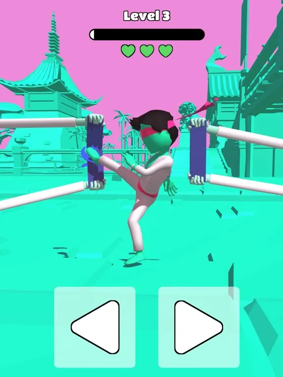 Karate Kid 3D iPad  스크린샷