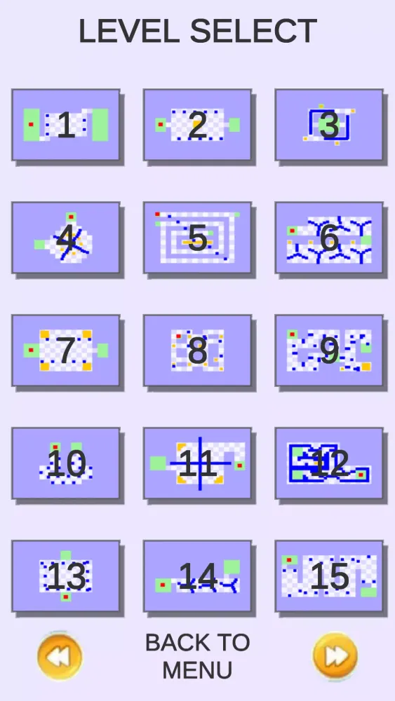 Capturas de tela do World's Hardest Game Deluxe