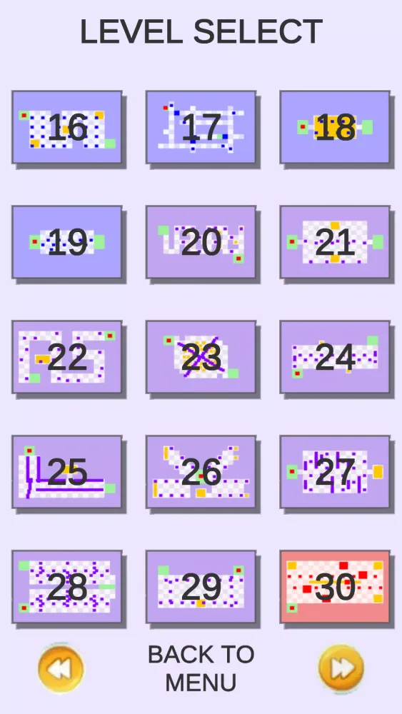 Capturas de tela do World's Hardest Game Deluxe