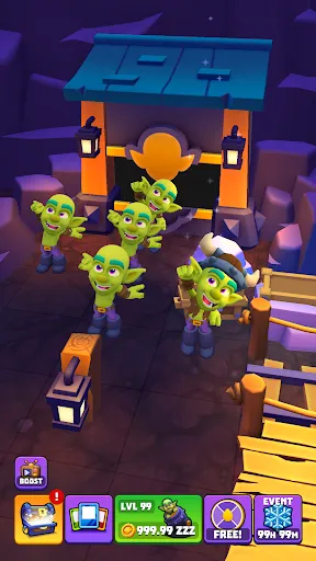 Zrzuty ekranu Gold & Goblins: Idle Merger