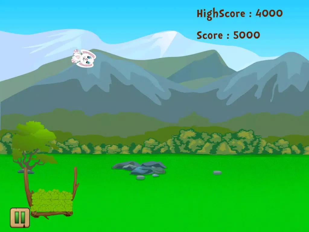 Captures d'écran de Baby Bunny Bounce Bop FREE! - Cute Little Rabbit Hop Game iPad 