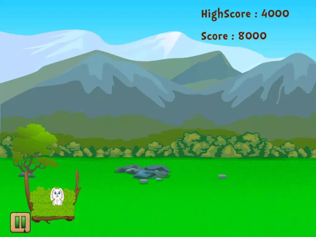 Captures d'écran de Baby Bunny Bounce Bop FREE! - Cute Little Rabbit Hop Game iPad 