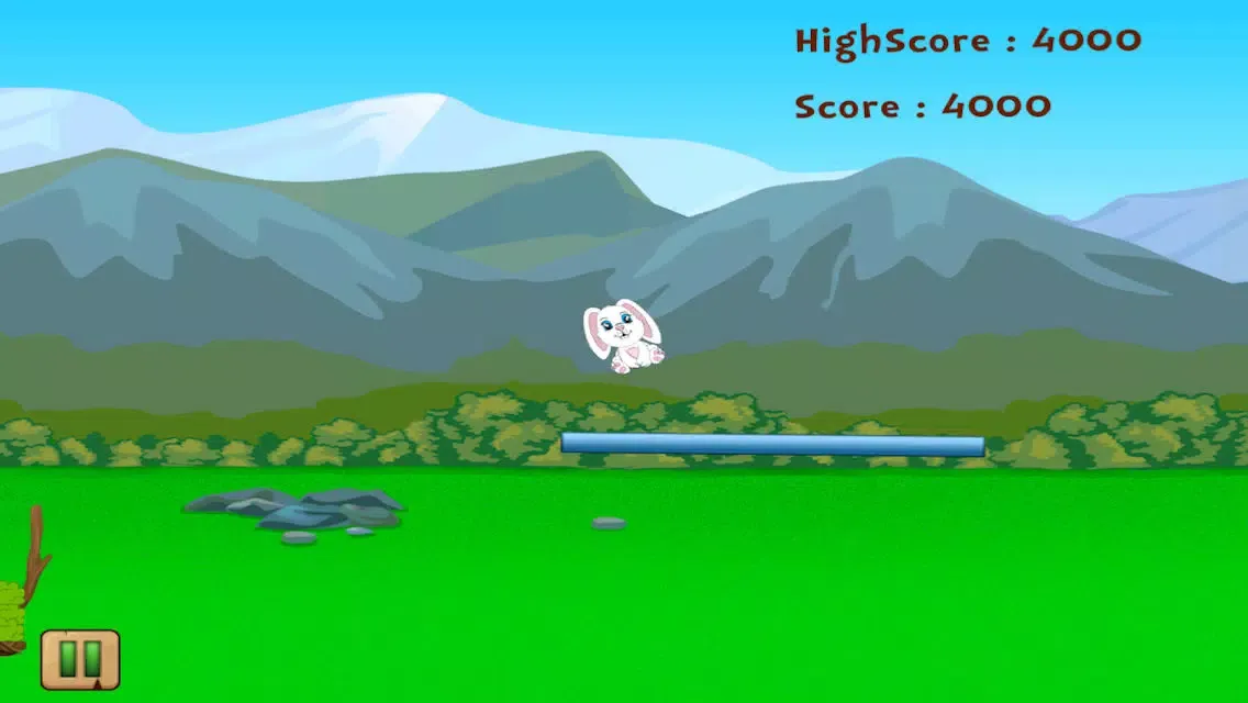 Captures d'écran de Baby Bunny Bounce Bop FREE! - Cute Little Rabbit Hop Game