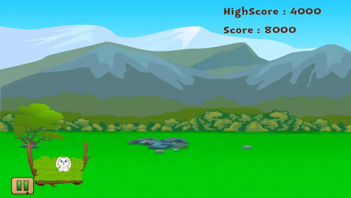 Captures d'écran de Baby Bunny Bounce Bop FREE! - Cute Little Rabbit Hop Game