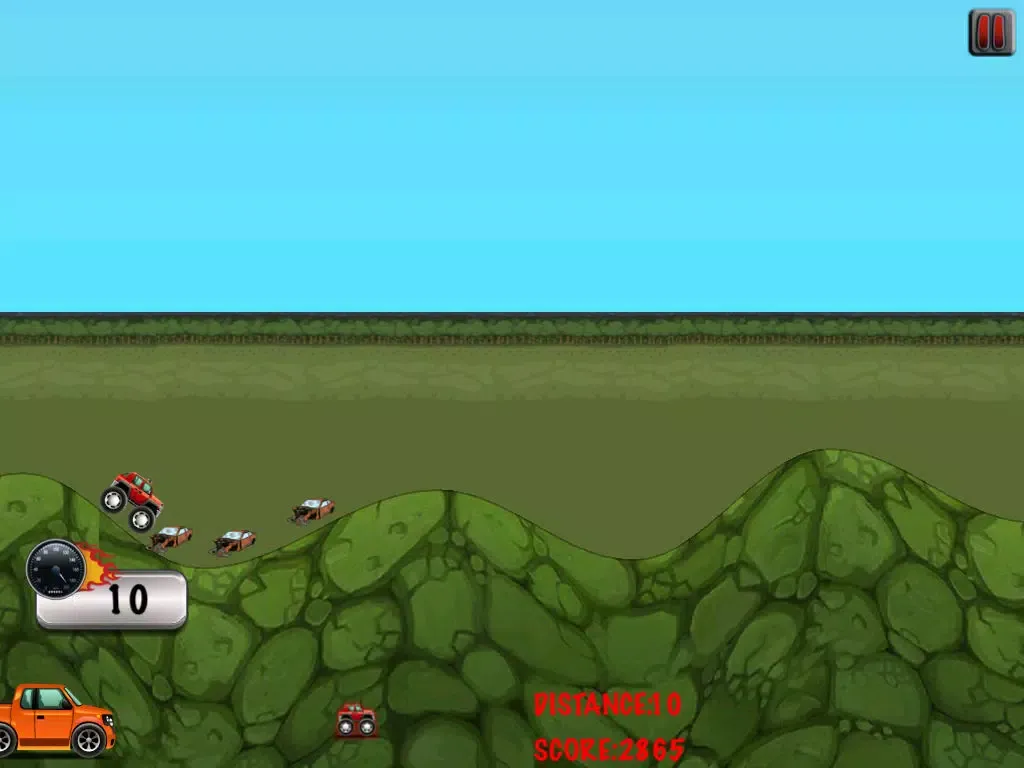Epic Offroad Nitro Monster Truck Hill Riot - FREE game iPad 应用截图