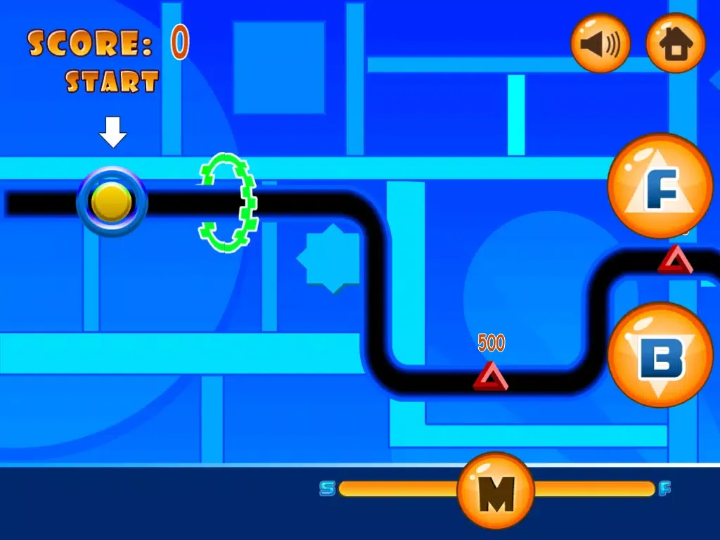 Geometry Shape Pipe Dash - Stay in the Ring Line Reaction Runner FREE iPad 应用截图