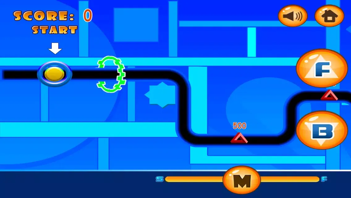 Geometry Shape Pipe Dash - Stay in the Ring Line Reaction Runner FREE应用截图