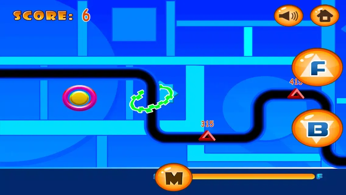 Geometry Shape Pipe Dash - Stay in the Ring Line Reaction Runner FREE应用截图