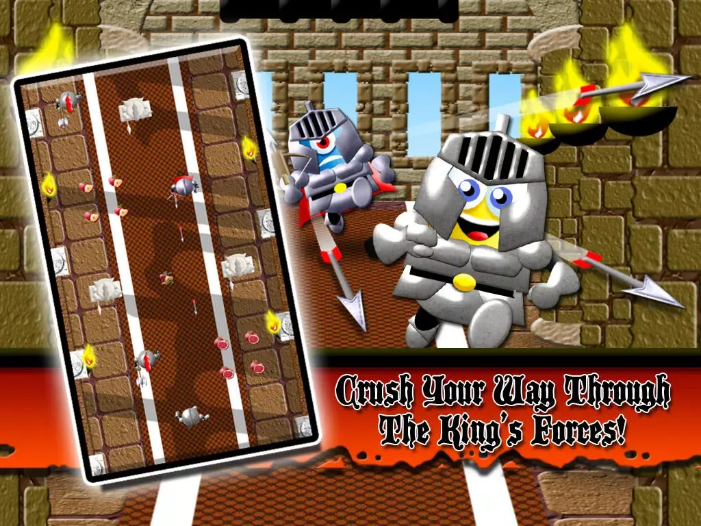 Скриншоты Medieval Minion Knight Rush FREE: Glory of the Middle-Earth Dragon Kingdom iPad 