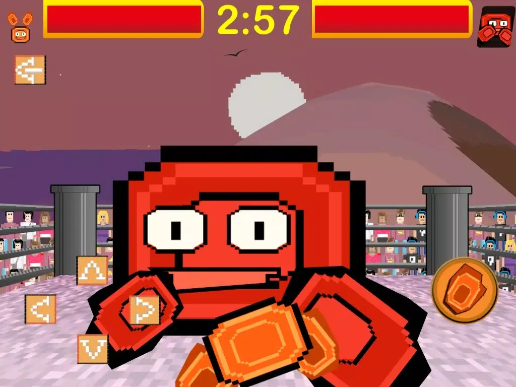 Captures d'écran de Super Smash Bird Knockout Party FREE- Tiny Bird Swing, Punch And Hit! iPad 