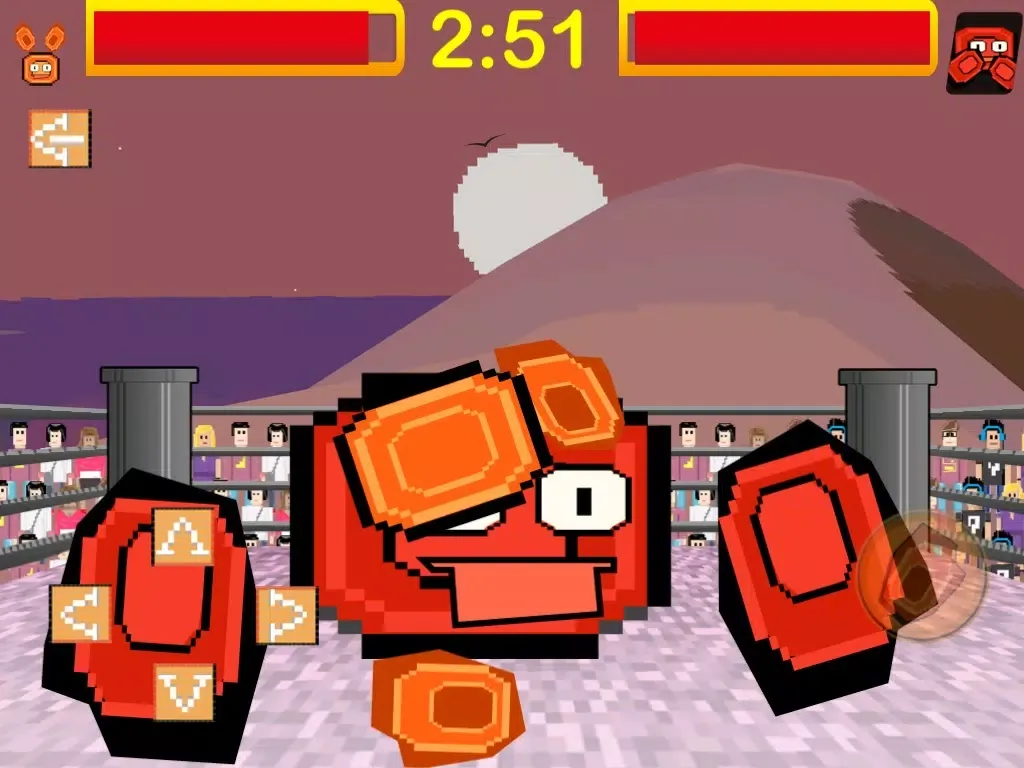 Captures d'écran de Super Smash Bird Knockout Party FREE- Tiny Bird Swing, Punch And Hit! iPad 