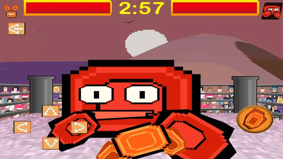 Captures d'écran de Super Smash Bird Knockout Party FREE- Tiny Bird Swing, Punch And Hit!