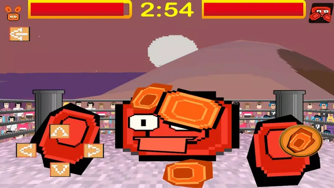 Captures d'écran de Super Smash Bird Knockout Party FREE- Tiny Bird Swing, Punch And Hit!