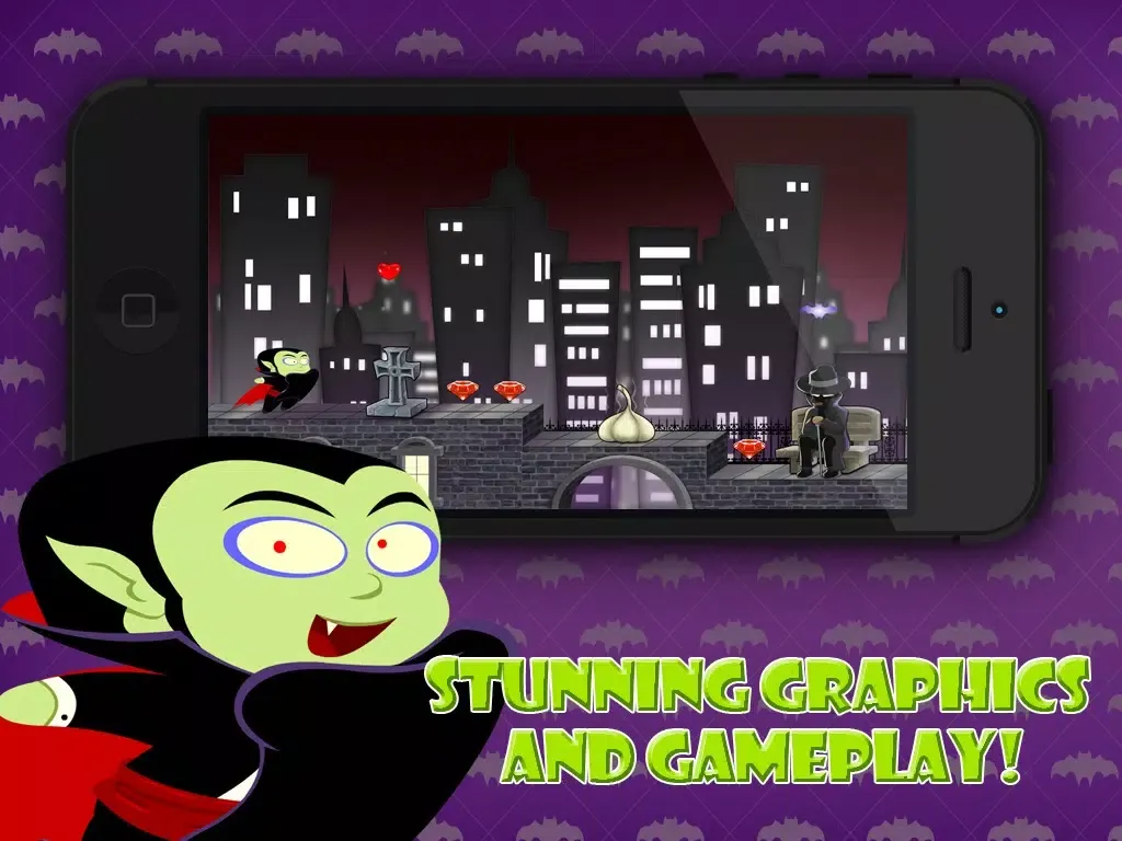 Tangkapan skrin Vampire City Run: Countdown to Transylvania Edition iPad 