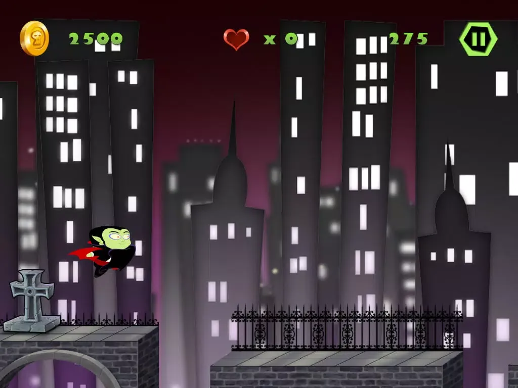 Tangkapan skrin Vampire City Run: Countdown to Transylvania Edition iPad 
