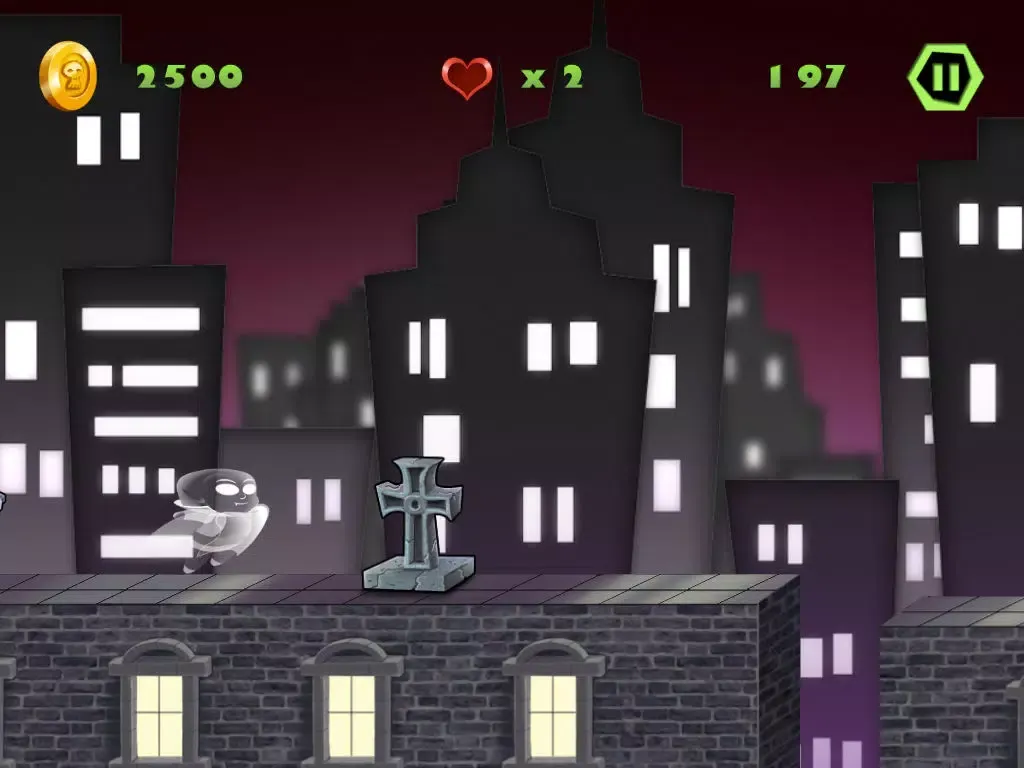 Tangkapan skrin Vampire City Run: Countdown to Transylvania Edition iPad 