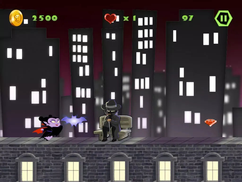 Tangkapan skrin Vampire City Run: Countdown to Transylvania Edition iPad 