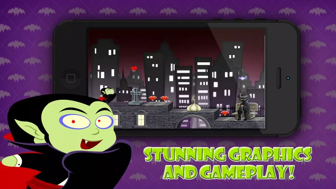 Tangkapan skrin Vampire City Run: Countdown to Transylvania Edition