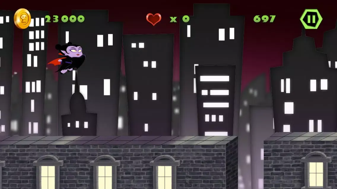 Tangkapan skrin Vampire City Run: Countdown to Transylvania Edition