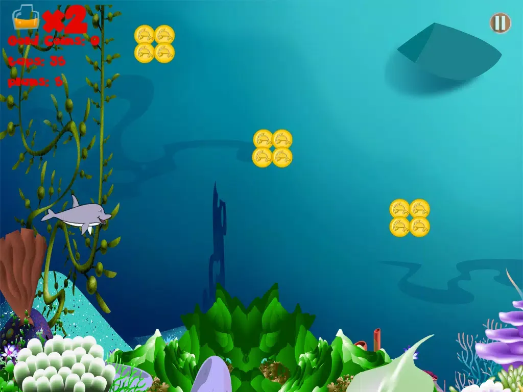 Ảnh chụp màn hình của Wild Dolphin Flipper Friend's! - FREE Game iPad 