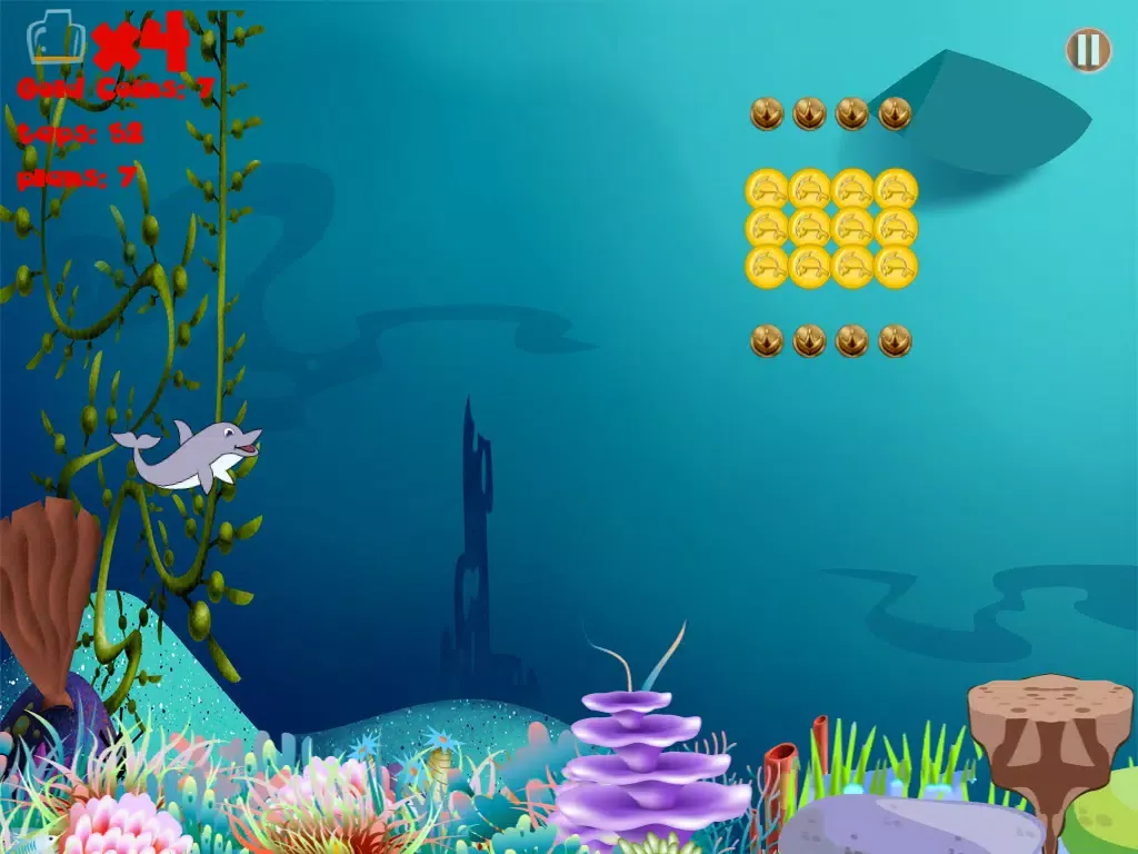 Ảnh chụp màn hình của Wild Dolphin Flipper Friend's! - FREE Game iPad 