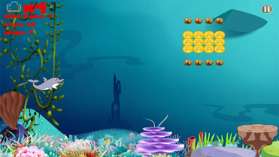 Ảnh chụp màn hình của Wild Dolphin Flipper Friend's! - FREE Game