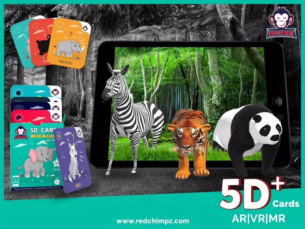 Capturas de tela do 5D+ AR VR Cardz iPad 