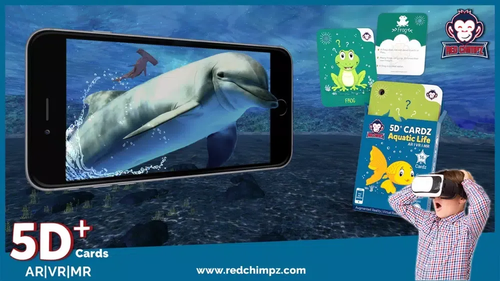 Capturas de tela do 5D+ AR VR Cardz