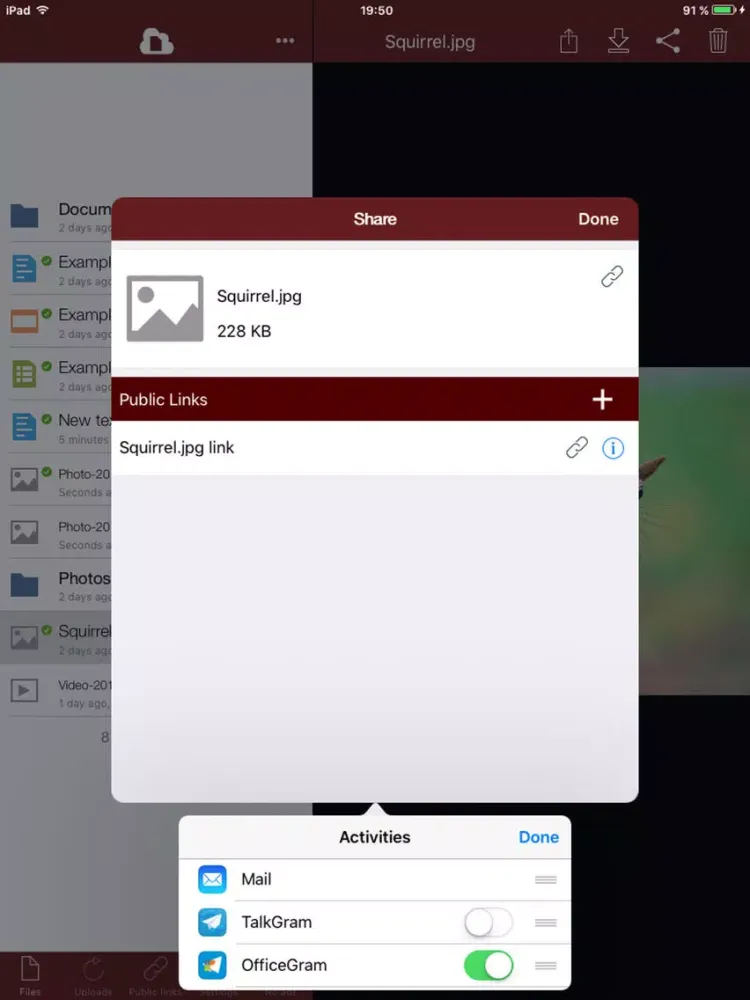 BoxFiles store & share files iPad  স্ক্রিনশট