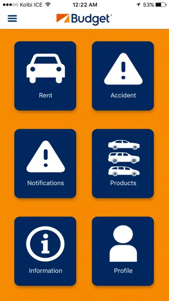 Captures d'écran de Budget Car Rental