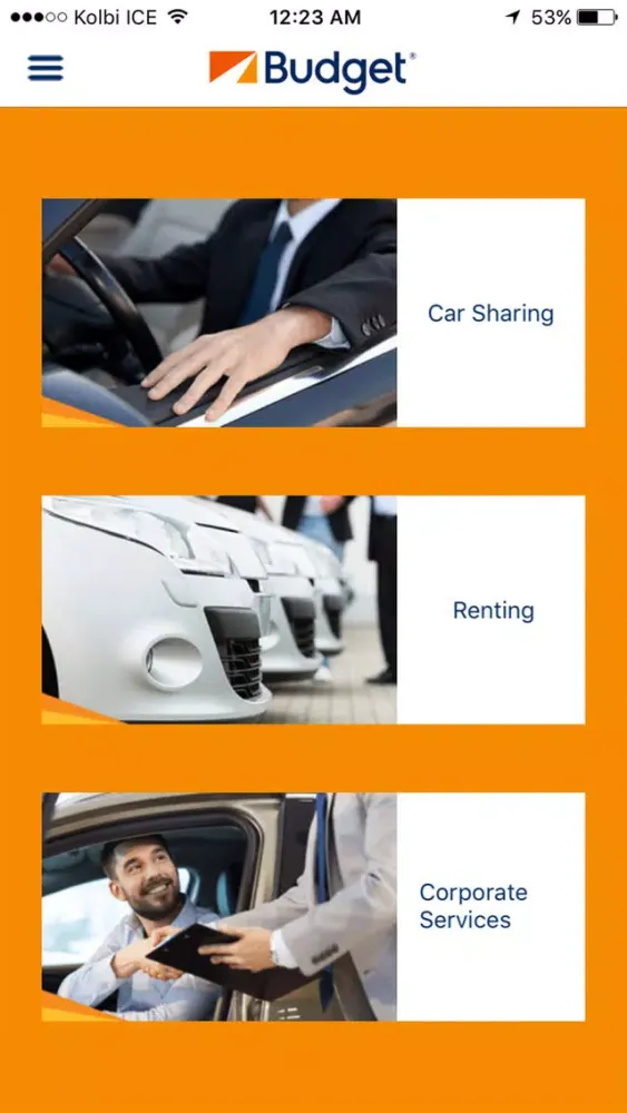 Captures d'écran de Budget Car Rental