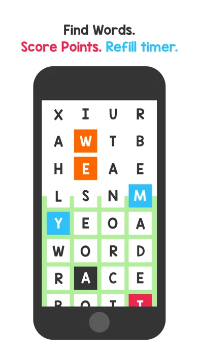 Capturas de tela do Word Race: Infinite Puzzle