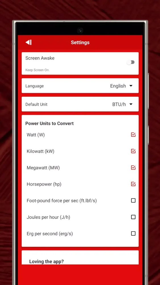 Power Converter- Watts to kW 스크린샷