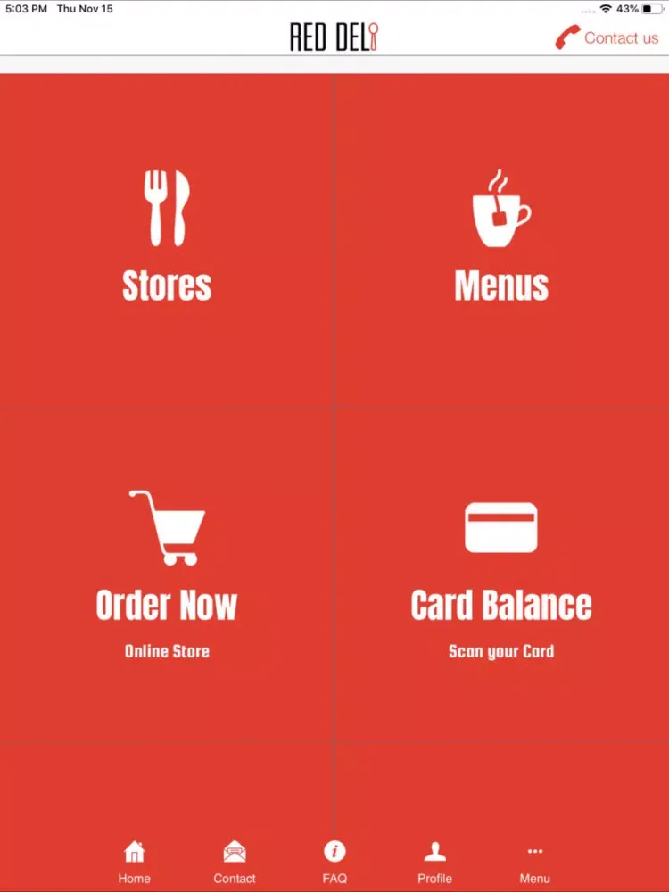 Red Deli iPad 应用截图
