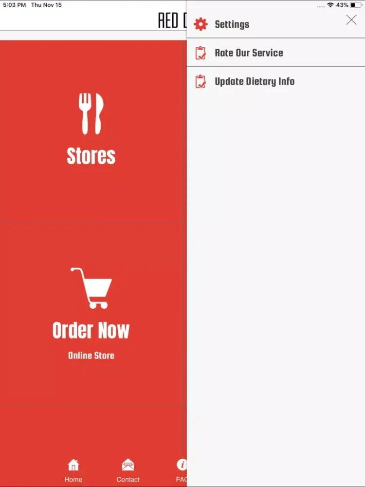 Red Deli iPad 应用截图