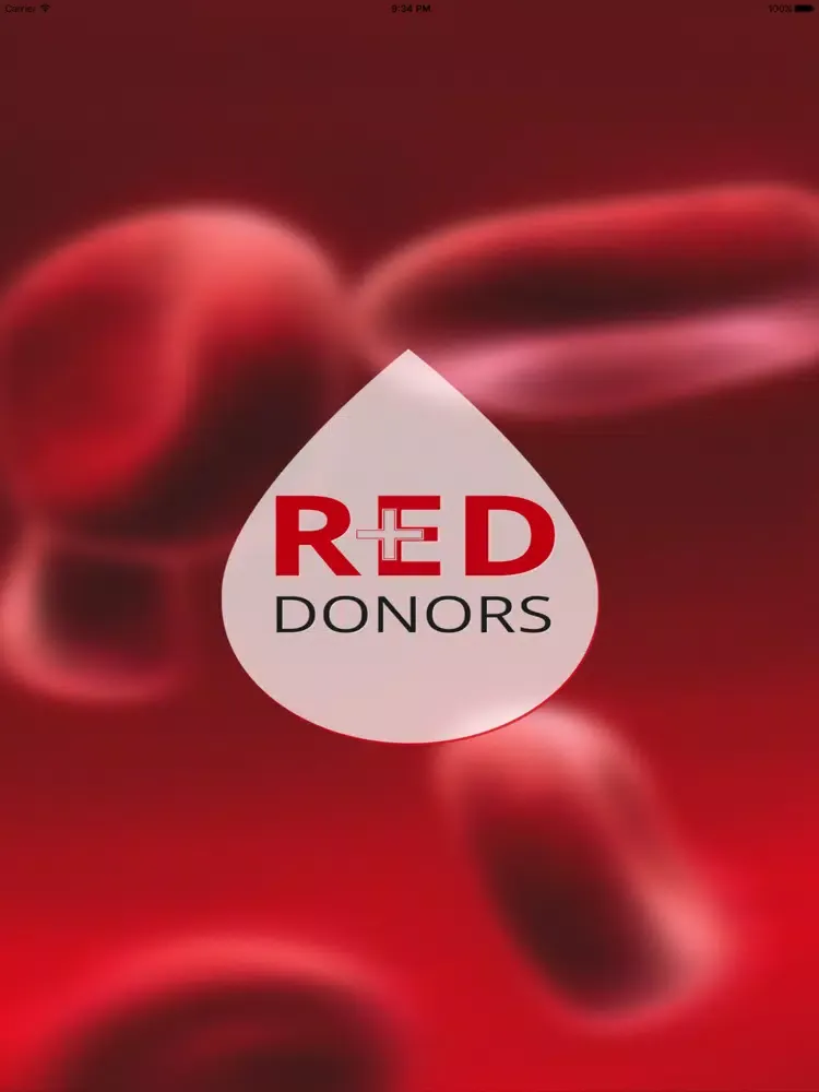 RED DONORS‏ iPad  স্ক্রিনশট