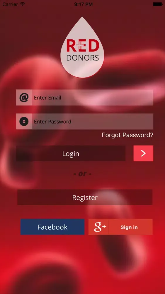 RED DONORS‏ স্ক্রিনশট