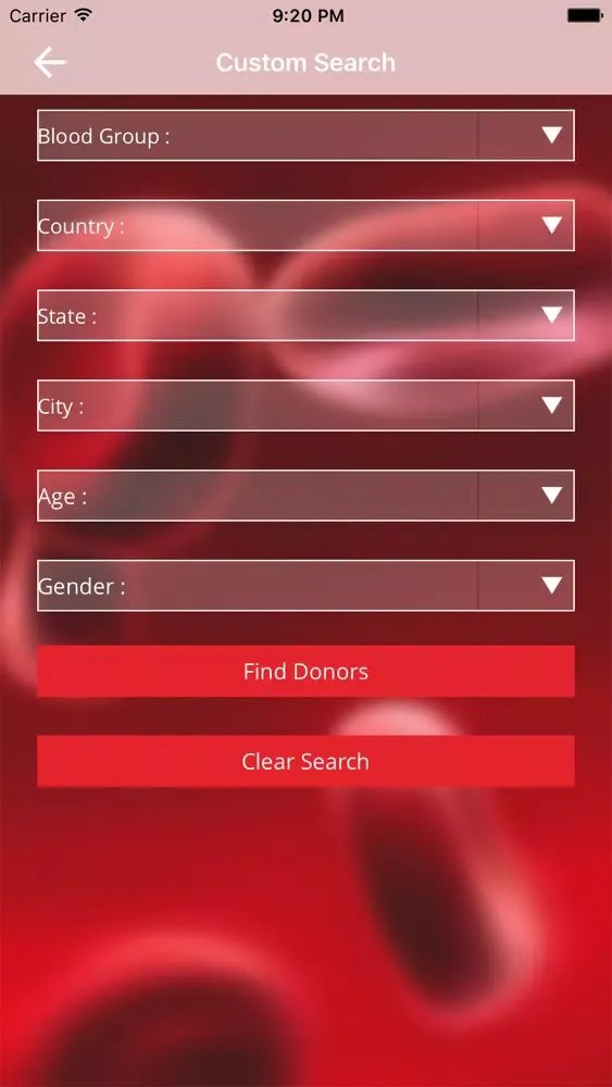 RED DONORS‏ স্ক্রিনশট