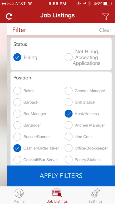 Red Door - Find and apply for restaurant jobs应用截图
