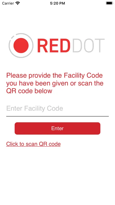 Capturas de pantalla de RedDot Alert Safety System