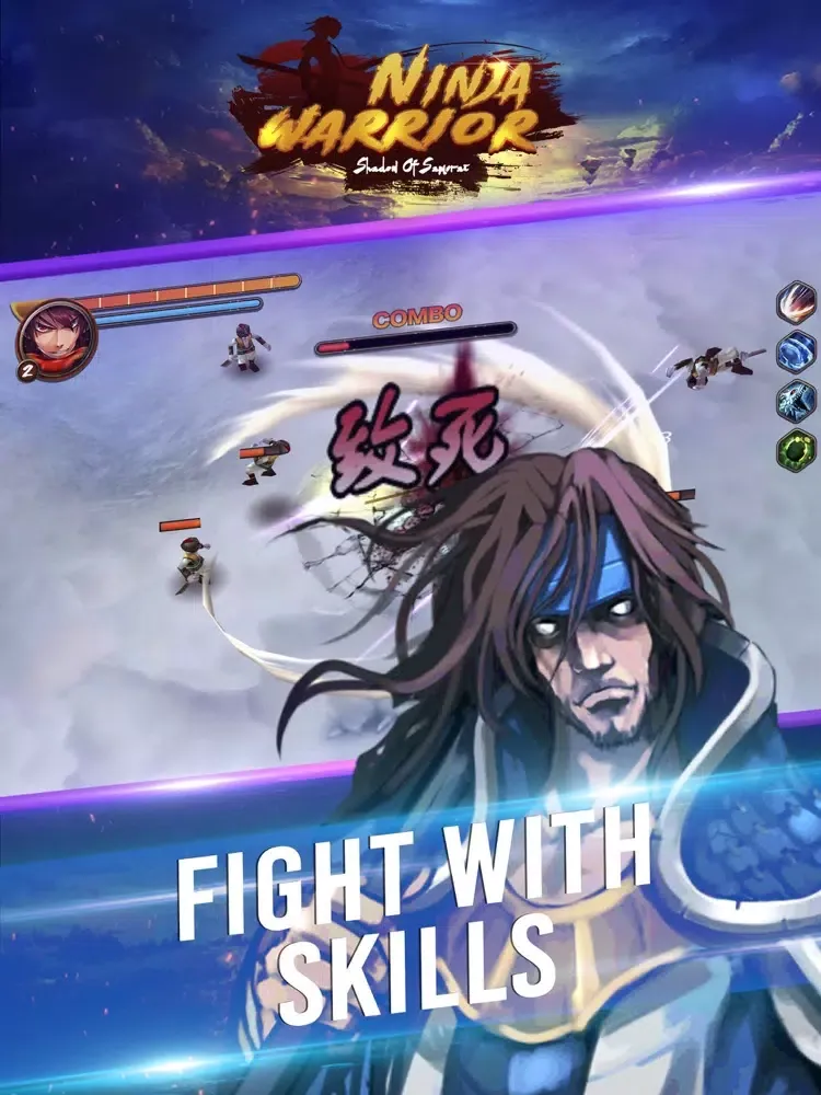 Ninja Warrior : Samurai Shadow iPad  স্ক্রিনশট