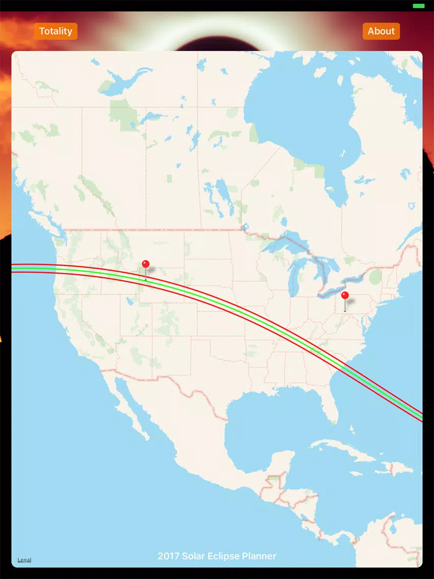 Solar Eclipse Planner Pro - Great American Eclipse iPad  Screenshots
