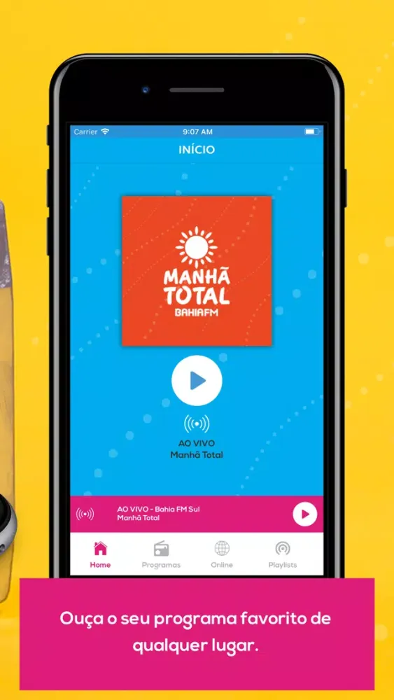 Capturas de pantalla de Bahia FM Sul