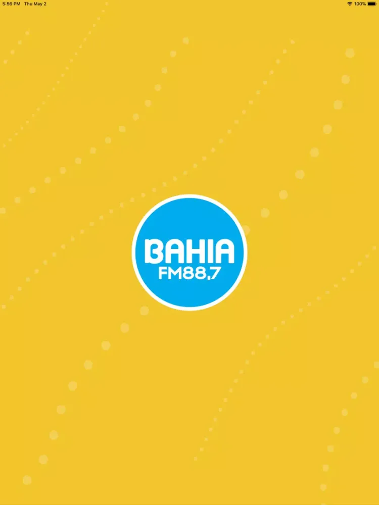 Tangkapan skrin Bahia FM iPad 