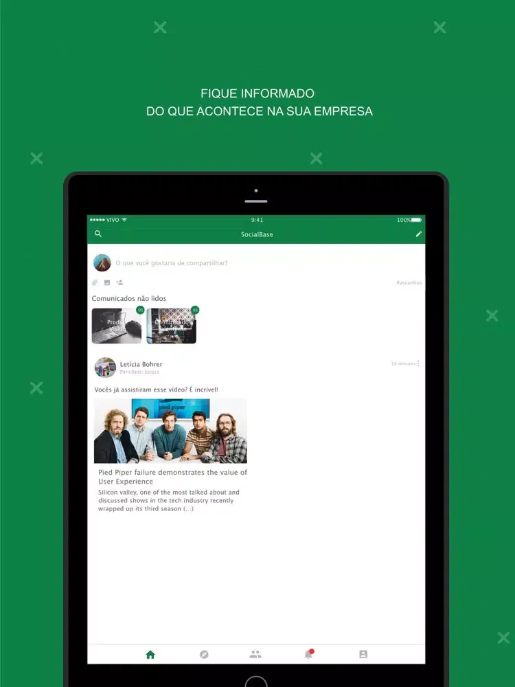 Скриншоты Rede Conectize iPad 