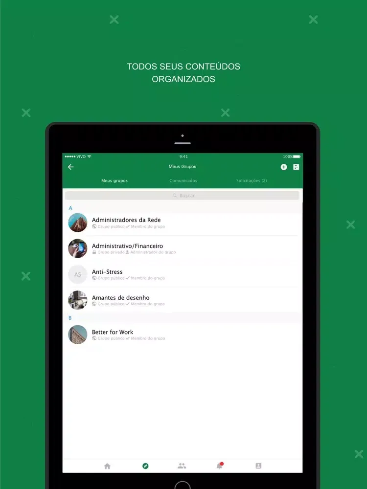 Скриншоты Rede Conectize iPad 